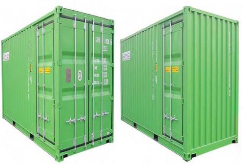 20' OPEN SIDE CONTAINER (PARTIALLY OPEN DOOR)